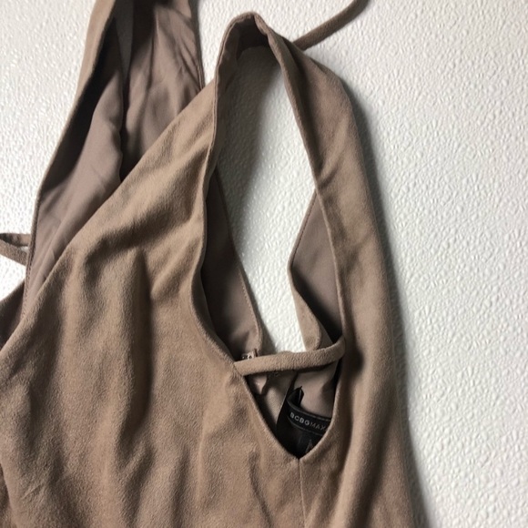 BCBG Suede Midi Dress - Picture 3 of 13